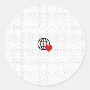 Nouveau personnalisation Stickers Logo Texte