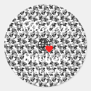 Nouveau personnalisation Stickers Logo Texte