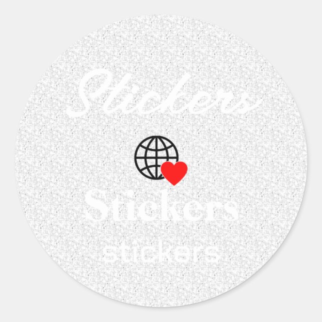 Nouveau personnalisation Stickers Logo Texte (Devant)