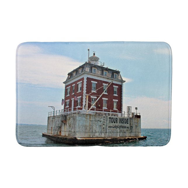 Nouveau phare de rebord de Londres, tapis de bain (Devant)