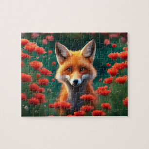 Nouveau Puzzle Fox de charme 8x10