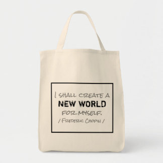 Nouveau sac d'épicerie du monde de Frederic Chopin