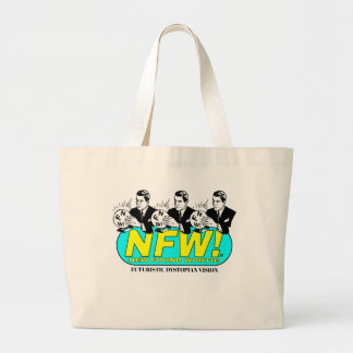 NOUVEAU Sac fourre-tout "FUTURISTIC DYSTOPIA" QUI 