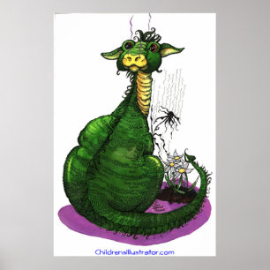 NOUVEAU SPARKIE LE DRAGON POSTER