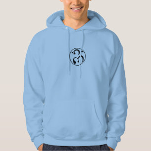 Nouveau sweat - shirt à capuche de logo de mousso