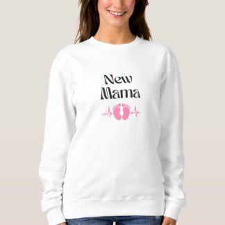 Nouveau Sweatshirt maman. Bébé fille. Un cadeau à