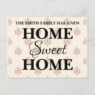 Nouveau Sweet Home Moving Faire-part