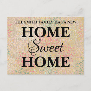 Nouveau Sweet Home Moving Faire-part