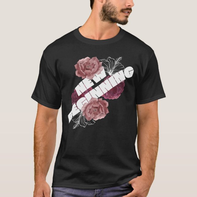 Nouveau T-shirt de début (Devant)