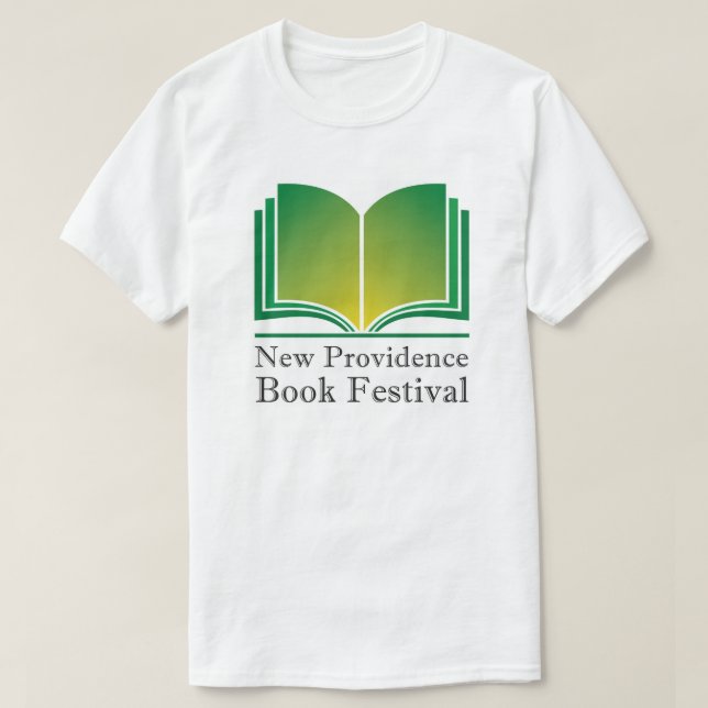 Nouveau T-shirt de festival de livre de Providence (Design devant)