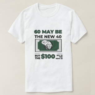 Nouveau T-shirt de la facture de 100 $
