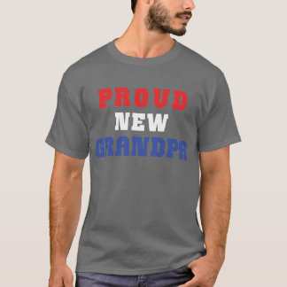 Nouveau T-shirt fier de grand-papa