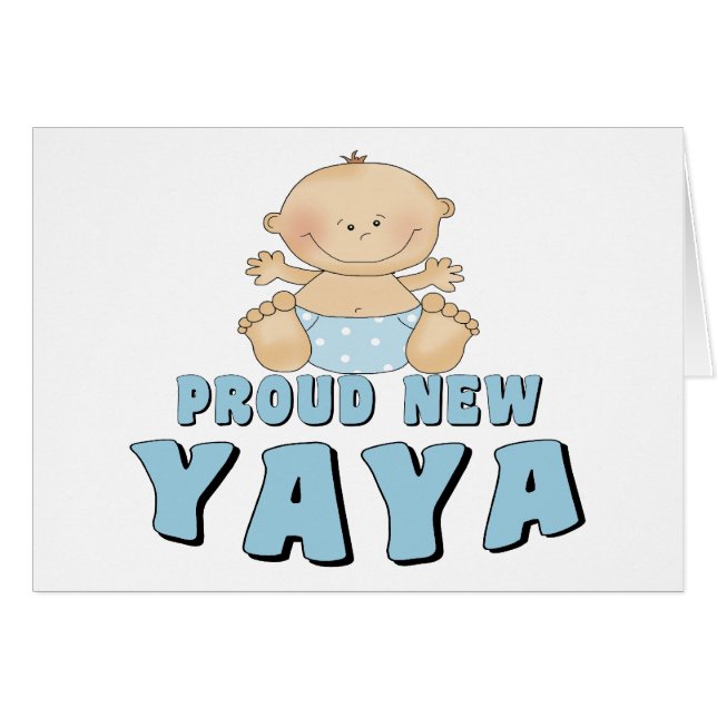 NOUVEAU T-shirt FIER de YaYa (Devant horizontal)