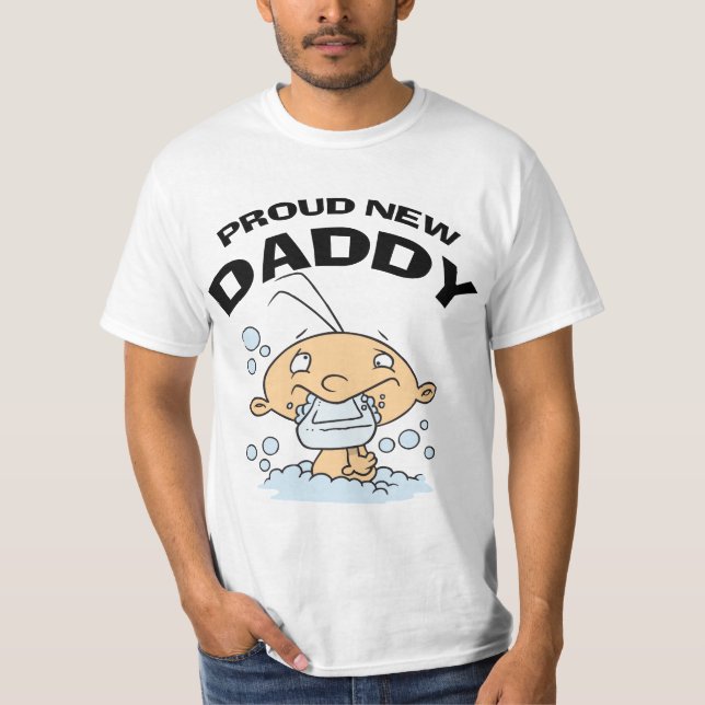 Nouveau T-shirt fier drôle de papa (Devant)