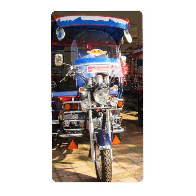 Nouveau Tuk Tuk Marque .. Udon Thani, Isaan, Thaïl (Devant)