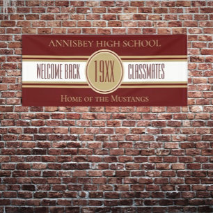 NOUVEAUTÉ ! Bannière d'accueil de réunion de class