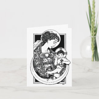 NOUVEAUTÉ ! Carte de Noël Madonna et Enfant !