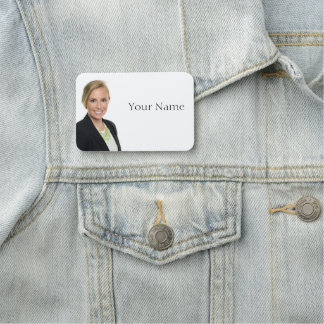 NOUVEAUTÉ ! Étiquette de nom - Rectangle de 3 pouc