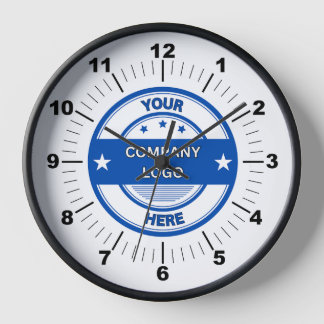 NOUVEAUTÉ ! Horloge murale, cadre rond en bois noi