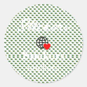 Nouveaux autocollants de logo de texte personnalis