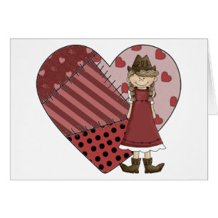 Nouveaux bottes de cow-girl et coeur - blanc