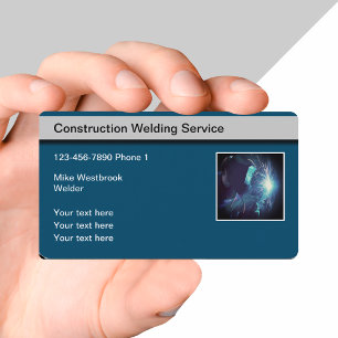 Nouveaux Cartes de visite du service de soudure de