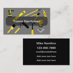 Nouveaux Cartes de visite modernes de service Hand