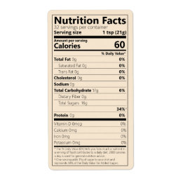 Nouveaux indices nutritionnels du sucre à un seul 