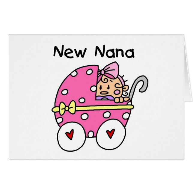 Nouveaux T-shirts et cadeaux de Nana de bébé (Devant horizontal)