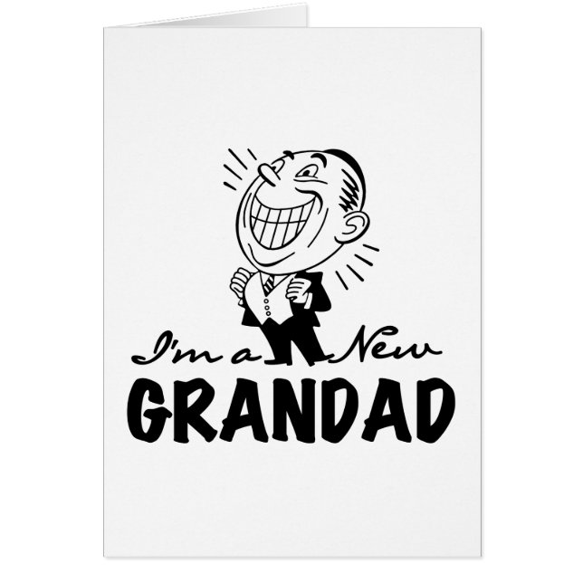 Nouveaux T-shirts et cadeaux de sourire de papy (Devant)