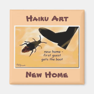 NOUVEL AIMANT À LA MAISON D'ART DE HAIKU
