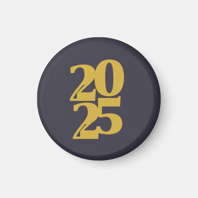Nouvel an 2025 Magnet (Devant)
