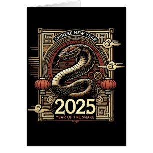 Nouvel An chinois 2025 Année du serpent Année luna