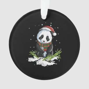 Nouvel Noël Panda neige hiver Noël