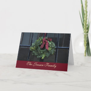 Nouvelle adresse Carte de Noël - Ajouter votre nom