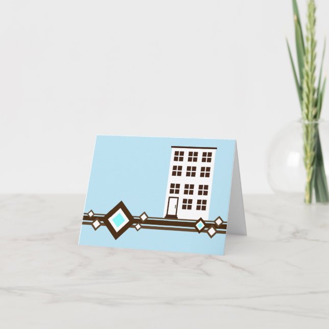 nouvelle adresse faire-part : losange condo/entrep (Devant)