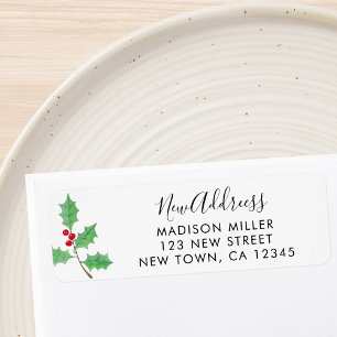 Nouvelle Adresse Fête de Noël Retour Adresse