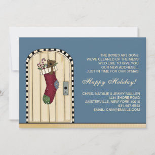 Nouvelle adresse Noël - Faire-part mobile