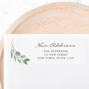 Nouvelle adresse Verdure minimaliste Adresse de re