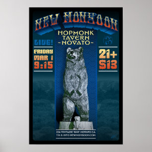 Nouvelle affiche 2013 de Novato CA de taverne de