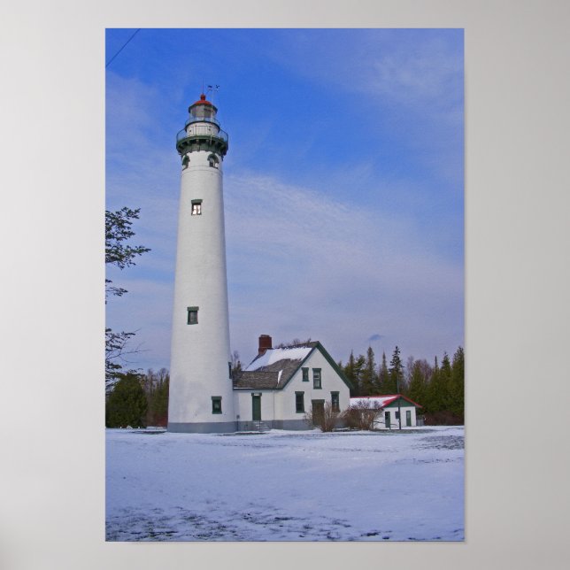 Nouvelle affiche du phare de Presque Isle (Devant)