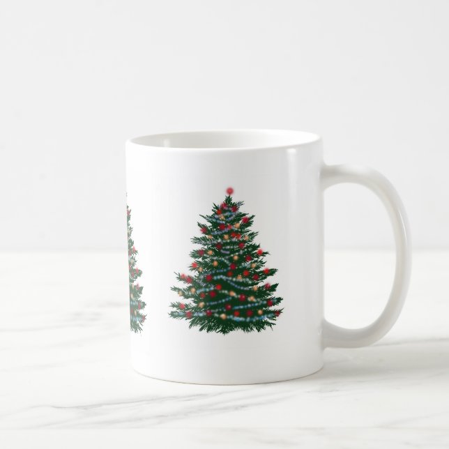 Nouvelle année blanche de tasse bonnes fêtes (Droite)