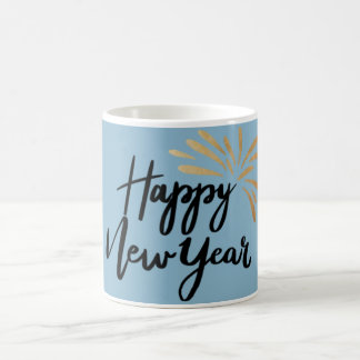 nouvelle année de tasse