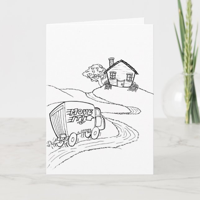 Nouvelle carte à la maison (Devant)