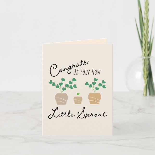 Nouvelle carte bébé (Devant)