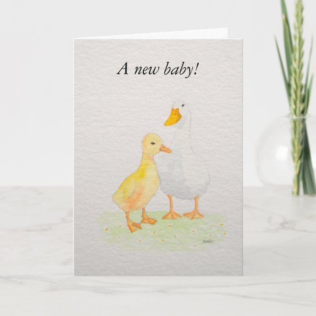 Nouvelle carte bébé (Devant)