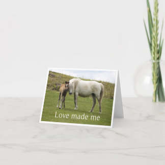 Nouvelle carte bébé