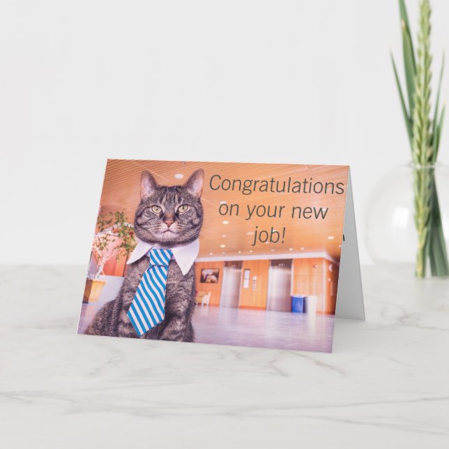 Nouvelle carte d'accueil pour le kitty job (Devant)
