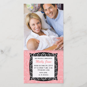 Nouvelle carte de bébé