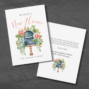 Nouvelle Carte de changement d'adresse à domicile